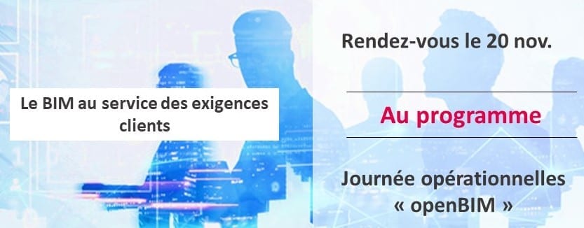 1er événement sur le mangement de l’information dans le BIM