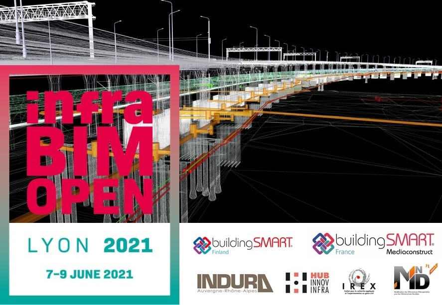 InfraBIM Open : rendez-vous à Lyon du 7 au 9 juin 2021