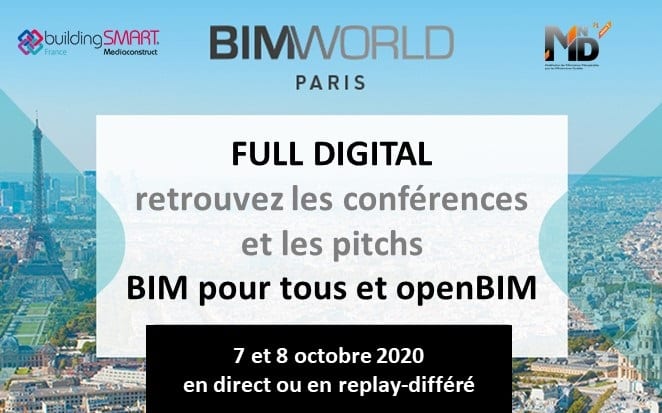 Conférences openBIM de BIM World : full digital