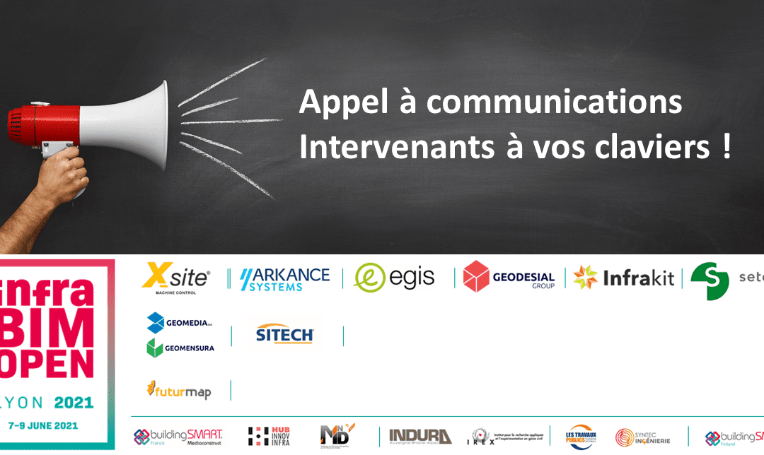 InfraBIM Open 2021 : appel aux speakers